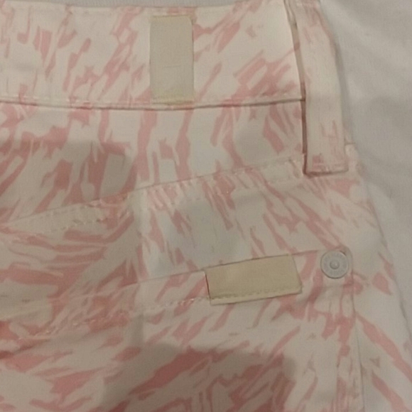 7FAM Jeans 27 ankle skinny pink nwot - Picture 6 of 6
